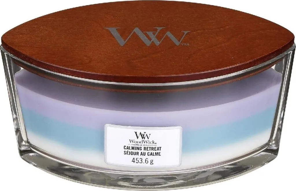 Bougie Parfumée WoodWick Trilogy Ellipse - Parfums Lounge & Coeur