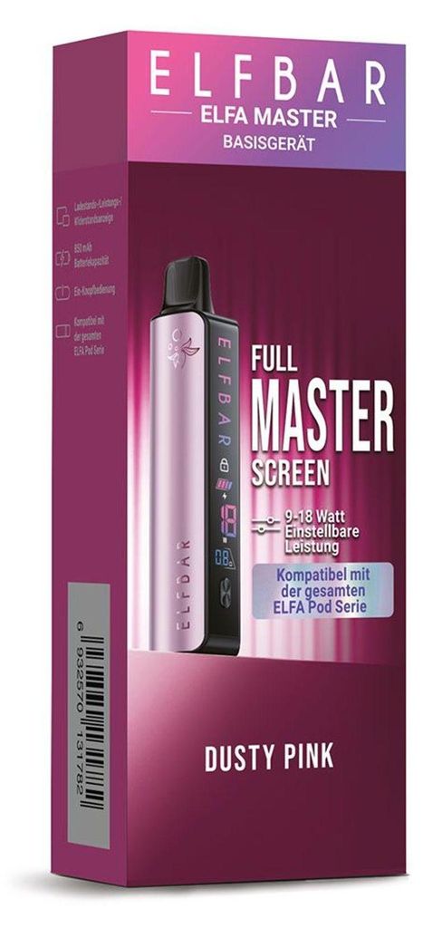 ELFBAR ELFA Master Kit Dusty Pink Gehäuse