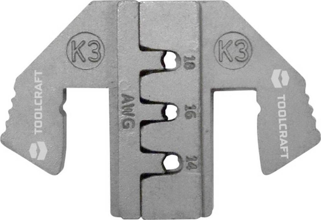 TOOLCRAFT PLE-0K3 Crimp-Einsätze Geeignet für Stecker: DEUTSCH Quetschbereich AWG: 14 bis 18 awg Passend für Marke (Zan