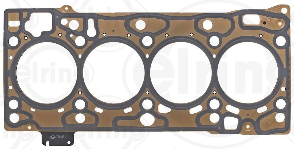 ELRING 718.051 Zylinderkopfdichtung für VW Golf VII Schrägheck (5G1, BQ1, BE1, BE2) Passat Variant (3G5, CB5) Golf VII Variant (BA5, BV5) T-Roc (...