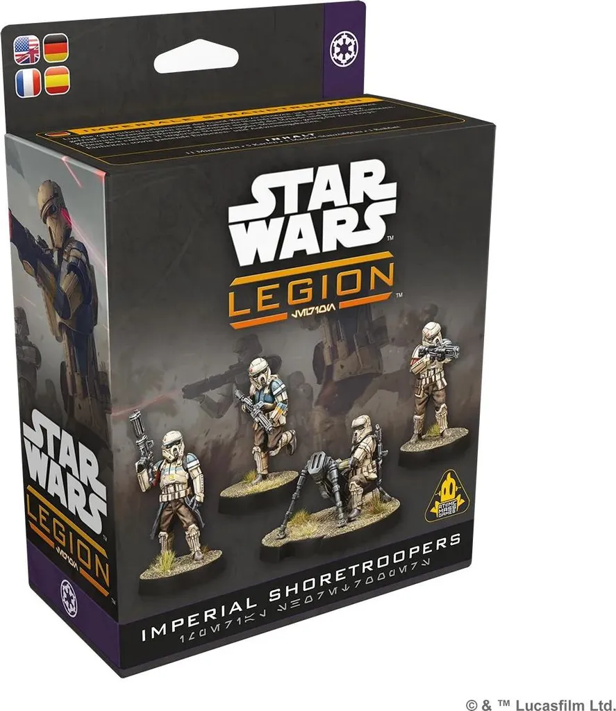 Imperial Shoretroopers Star Wars Legion Unité Élite Multilingue FR - 4