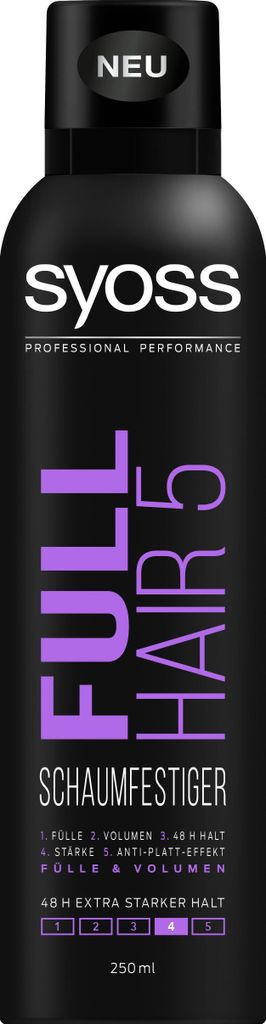 Syoss Professional Performance Full Hair 5 Schaumfestiger Produktbild 