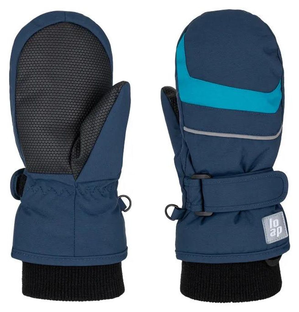 Fäustlinge für Kinder Loap Ruti Blau