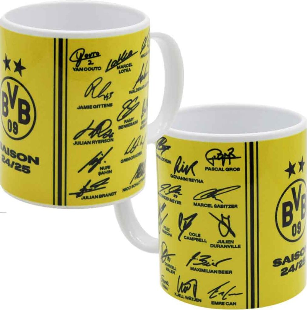 Tasse Borussia Dortmund BVB Erfolge - Mug Foot Officiel