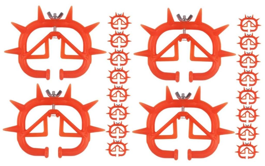 Sets Absetzausrüstung für Rinder, 10 Stück x 2, Kälbernasenclips, Melkstandmanagement