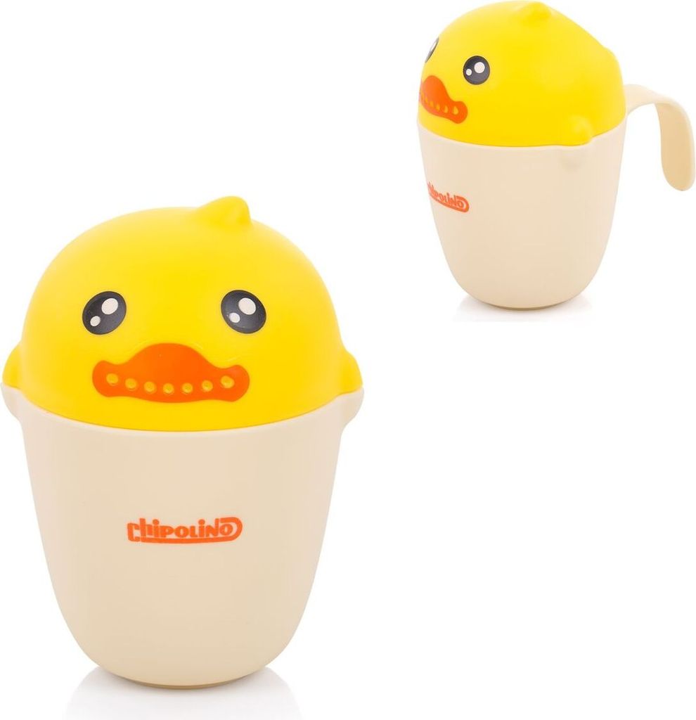 CHIPOLINO Haarspü lungsbehä lter Entenkü ken Gelb Produktbild 