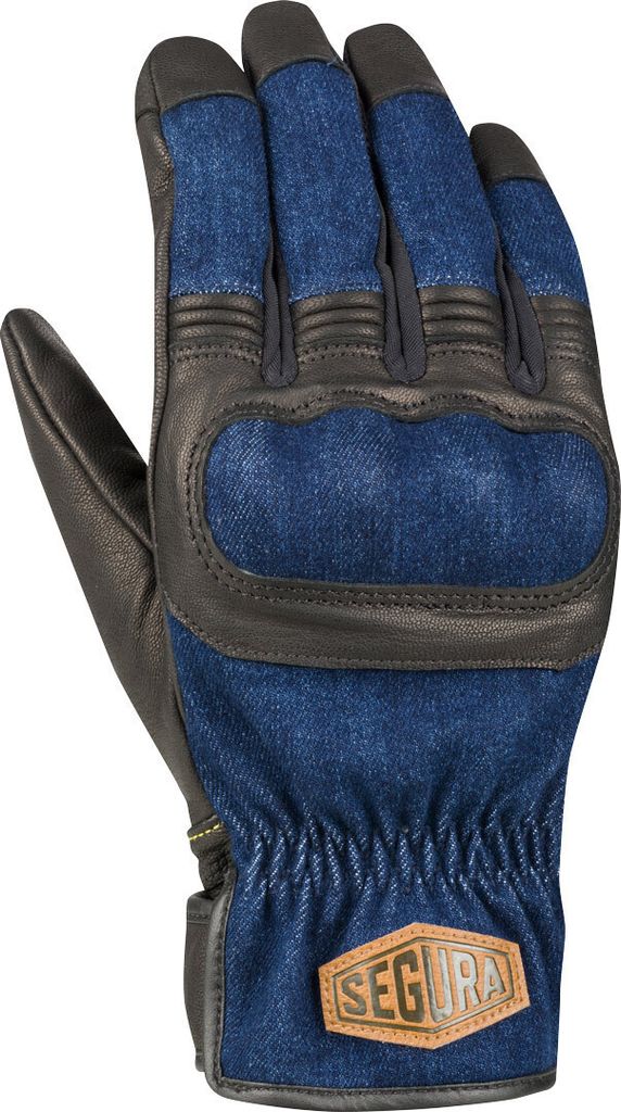 Segura Hunky Motorrad Handschuhe, schwarz/blau, 12