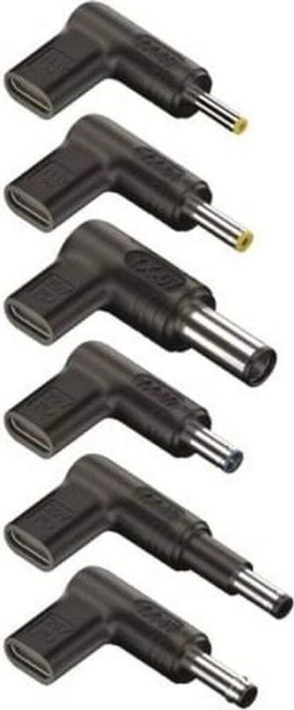 NGS BUD-H, Laptop-Power-Tipp, Schwarz, HP, 6 Stück(e), 71 mm, 33 mm