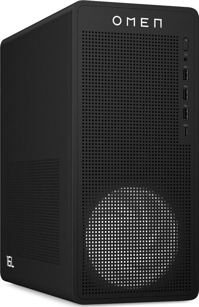 HP OMEN 16L Desktop PC – Intel Core i5-14400F, 16 GB RAM, 1 TB SSD, NVIDIA RTX 5060 Ti 16 GB, oBS