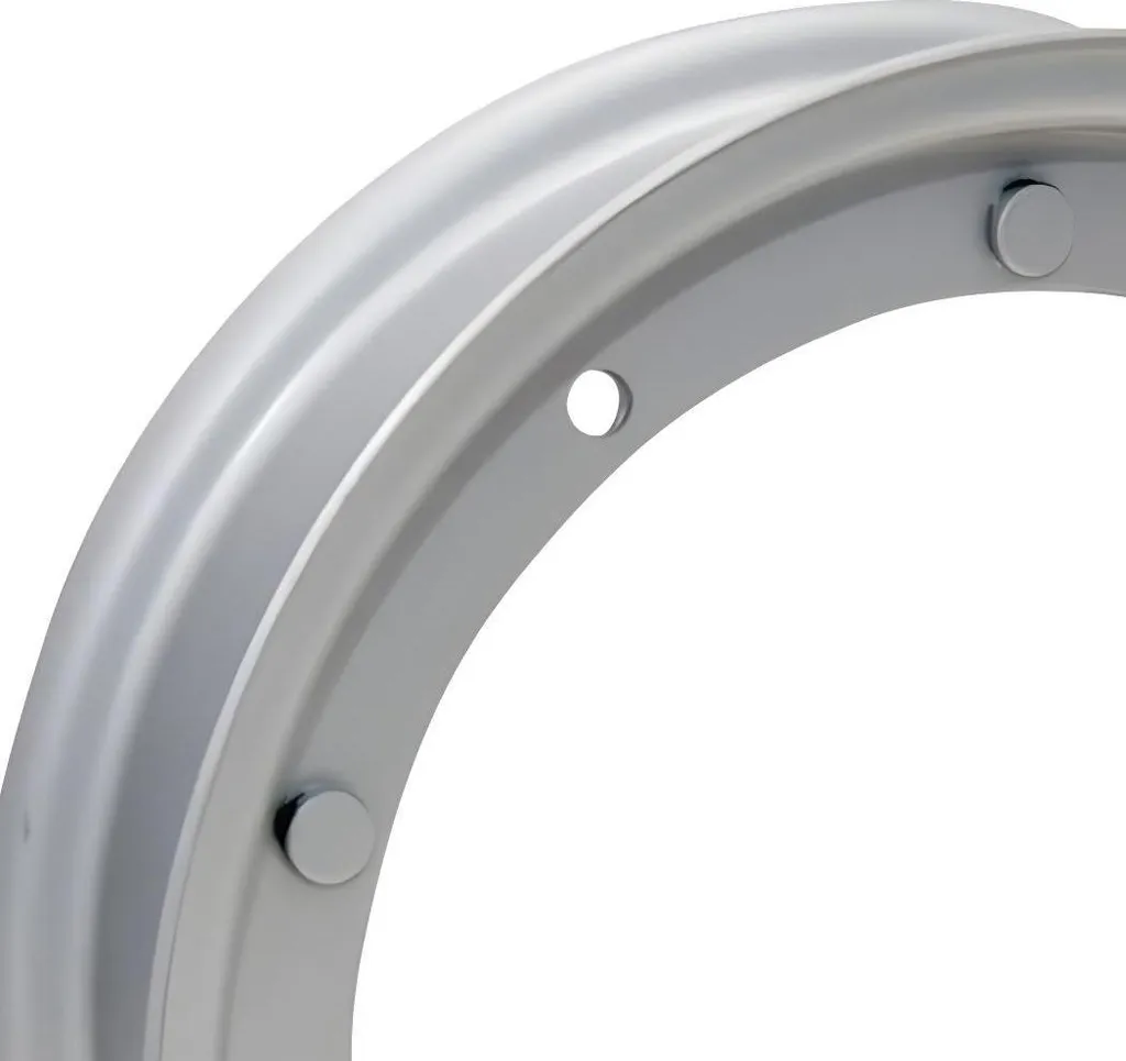 Jante 10 pouces argent pour restauration de Vespa Smallframe et LML