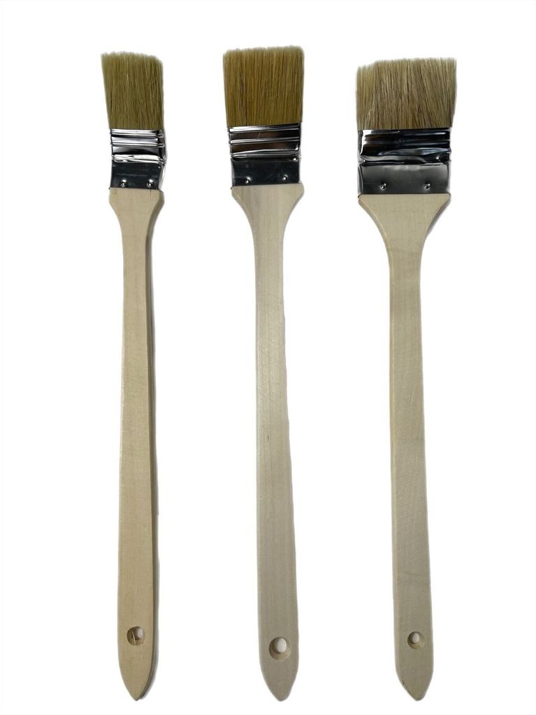 Malerpinsel Eckpinsel Heizkörperpinsel 72 tlg Set 38/50/63 mm je 24 St
