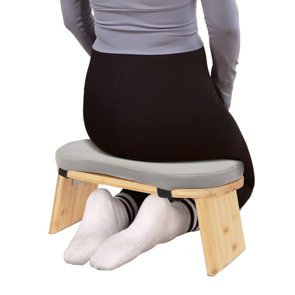Banc de méditation pliable Tabouret de yoga 44*19*21cm Image du produit 