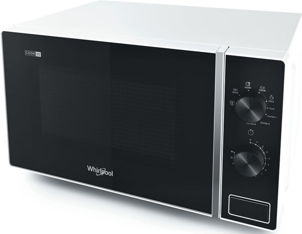 Whirlpool MWP 103 W - Arbeitsplatte - Grill-Mikrowelle - 20 l - 700 W - Drehregler - Weiß