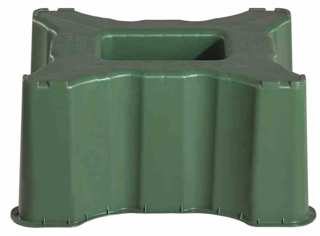 Supporto serbatoio rettangolare 300l verde Graf 502004 Immagine del prodotto 