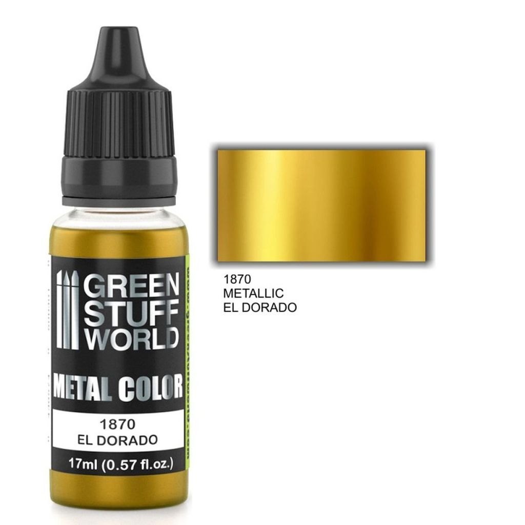 Green Stuff World GSW1870 - Metallic Paint EL DORADO - Neu