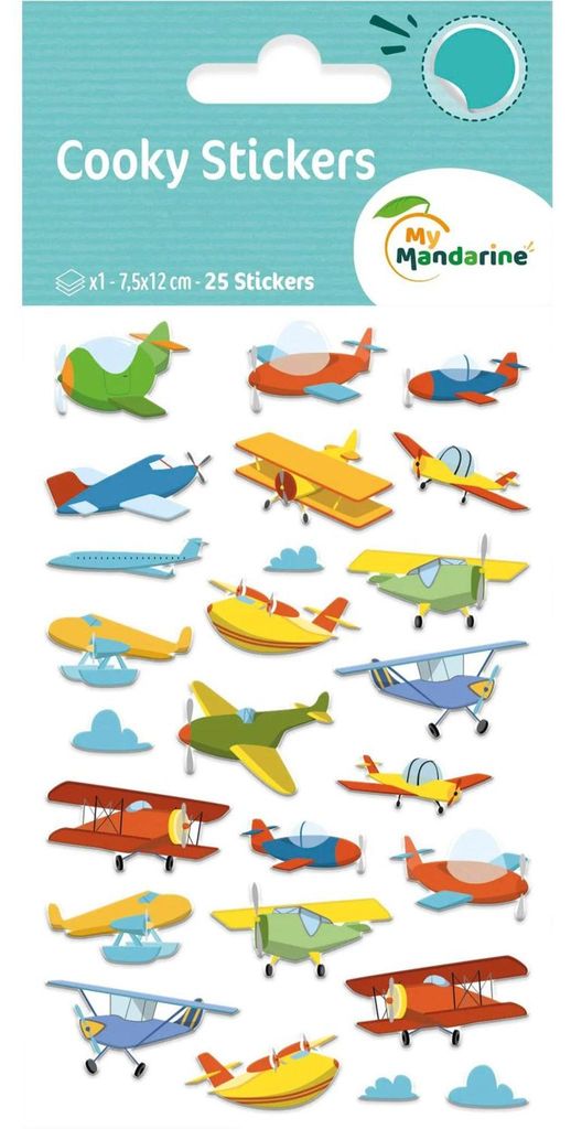 Clairefontaine Cooky, Flugzeug, 1Bg 7,5x12