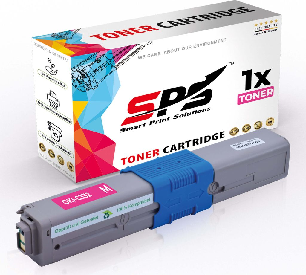Kompatibel für OKI C 332 DN (46508710) Toner-Kit Magenta
