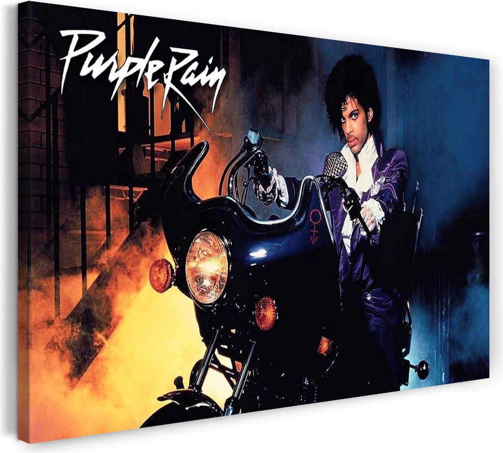 Leinwandbild (60x40cm): Prince, echter Holz-Keilrahmen inkl. Aufhänger, handgefertigt in Deutschland