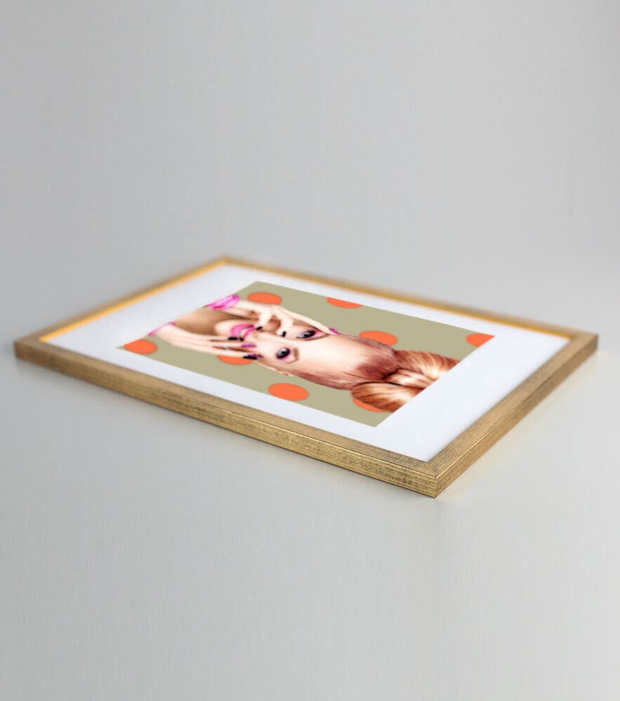 3er 5er Set Holz Bilderrahmen Lifestyle Plexi Foto Rahmen Produktbild 5