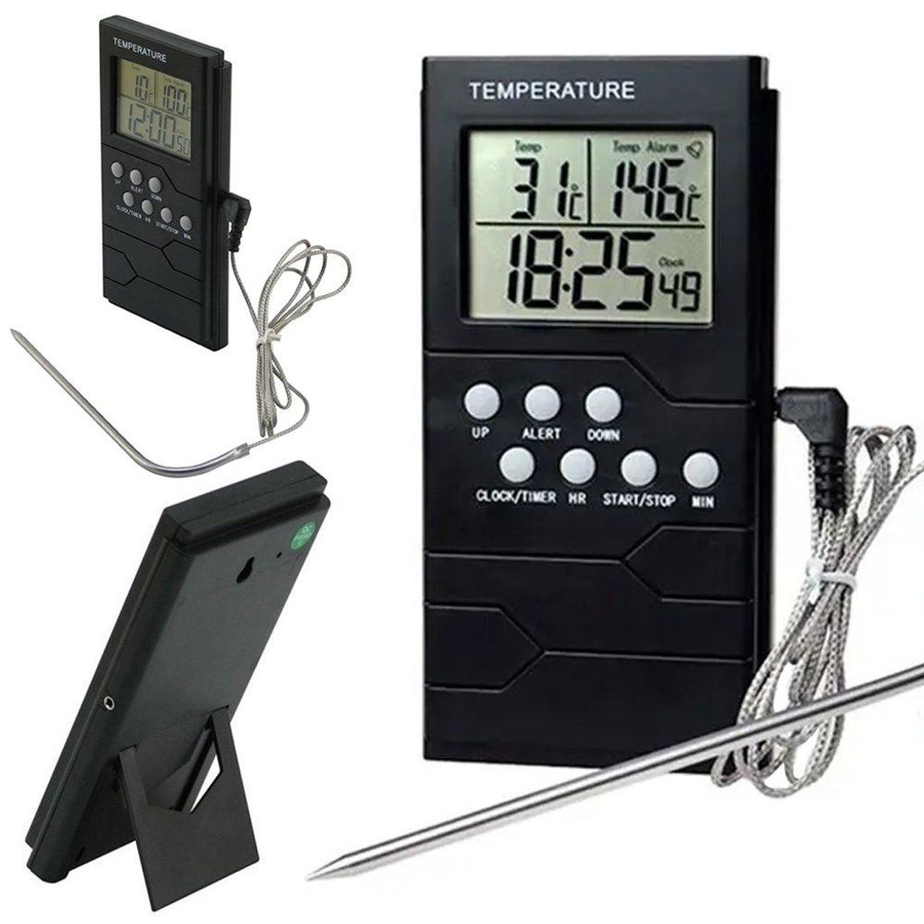 Verk 07175 Küchenthermometer mit LCD-Sonde Produktbild 