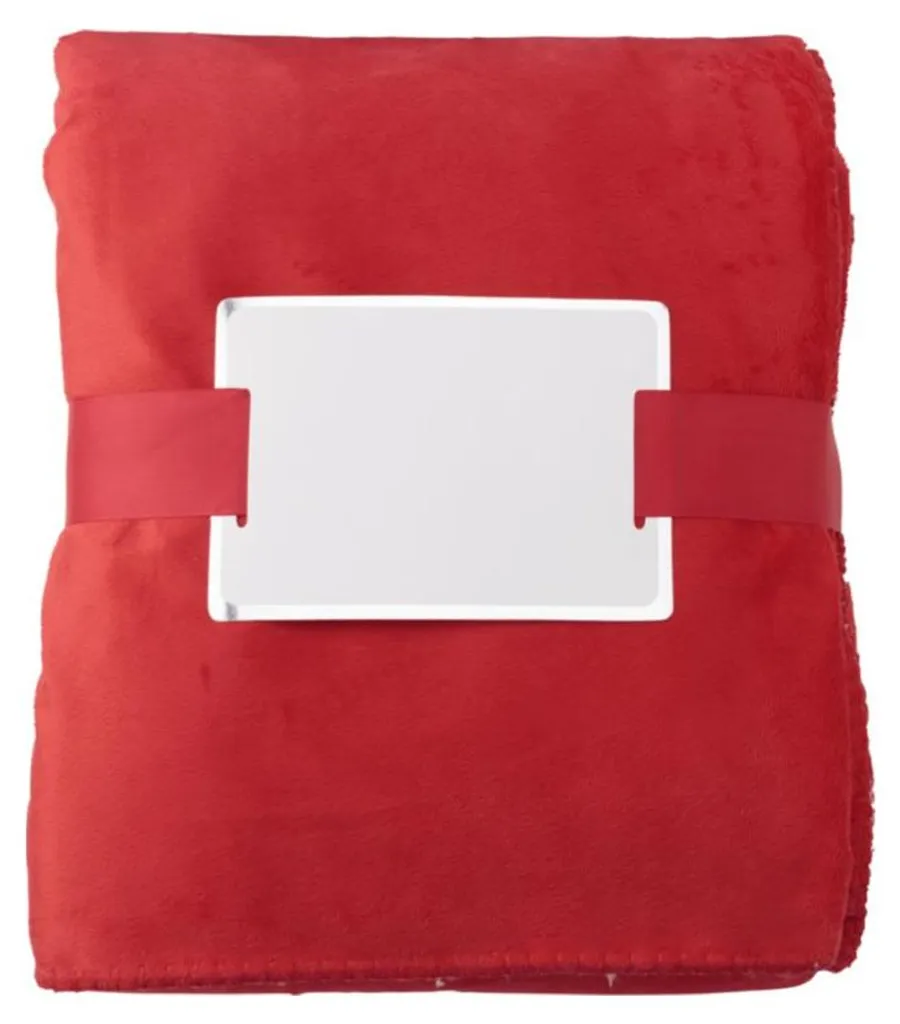 Couverture de pique-nique rouge LT4156 pour randonnée et plage L-Merch