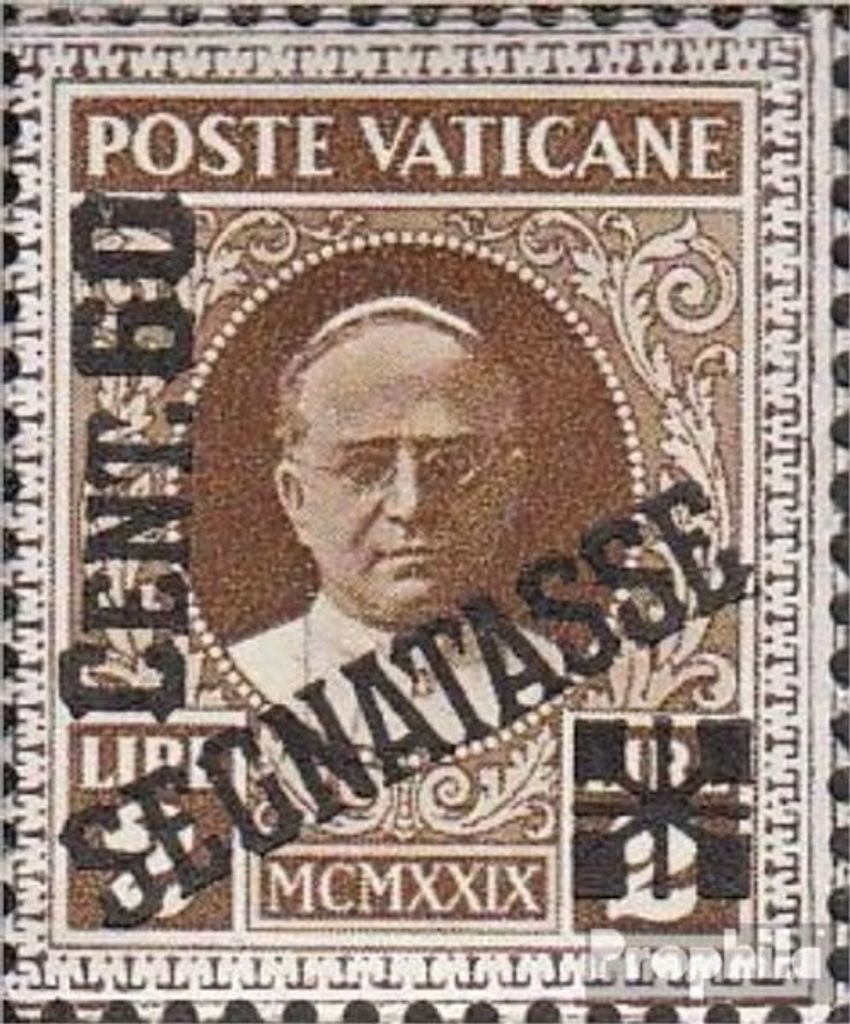 Briefmarken Vatikanstadt 1931 Mi P5 postfrisch Portomarken