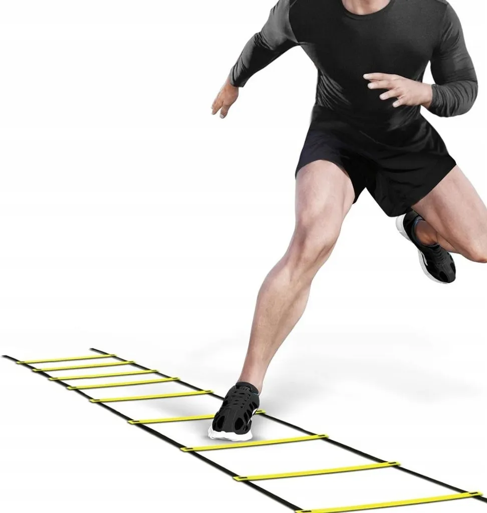 Échelle d'agilité pour sport de 6m exercice coordination et rythme