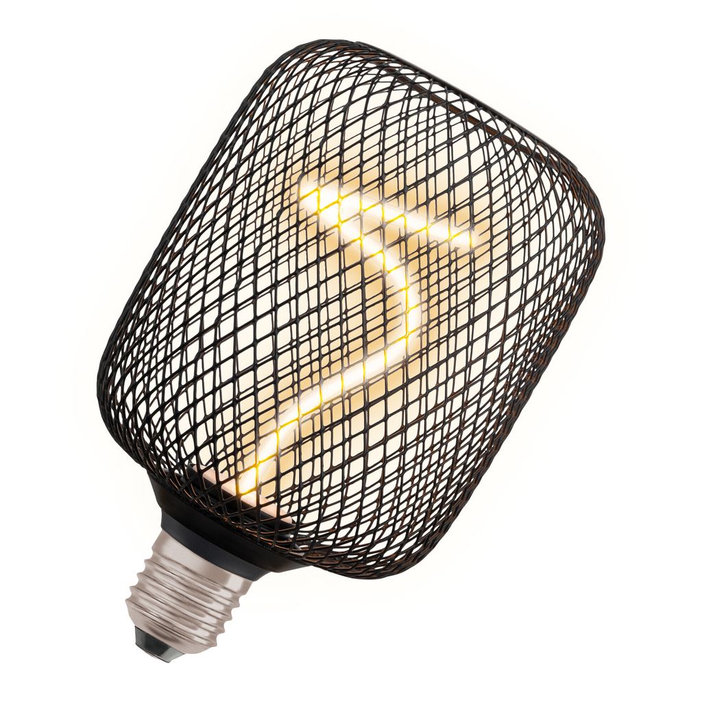 OSRAM DECOR LED quadrato con filamento a spirale in vetro Immagine del prodotto 