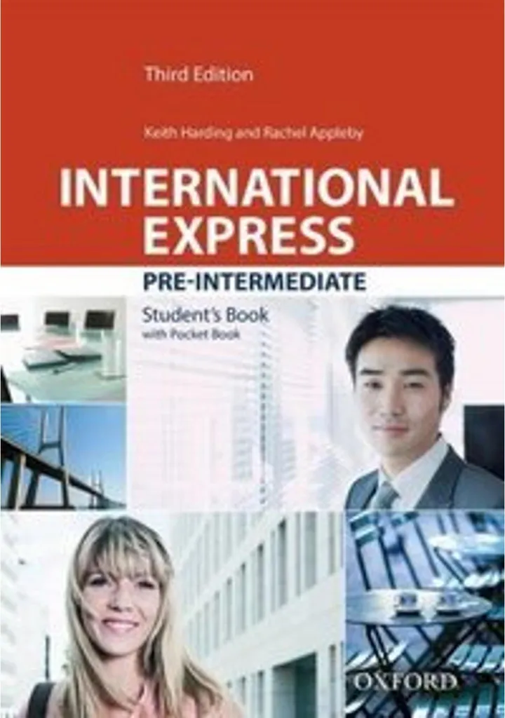 Livre International Express pour progresser en anglais au travail