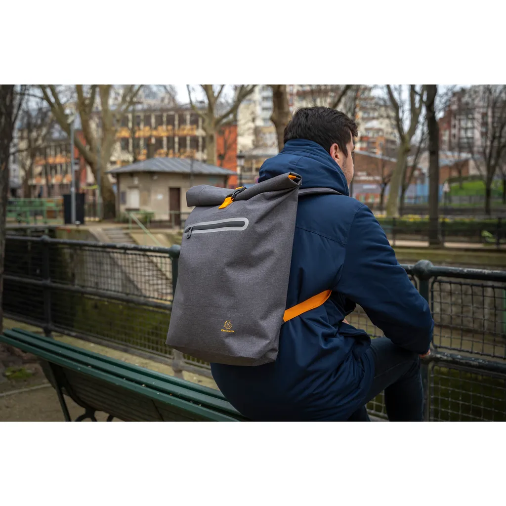 Sac à dos imperméable Exacompta Exactive Young Gris orage 17834E - 7
