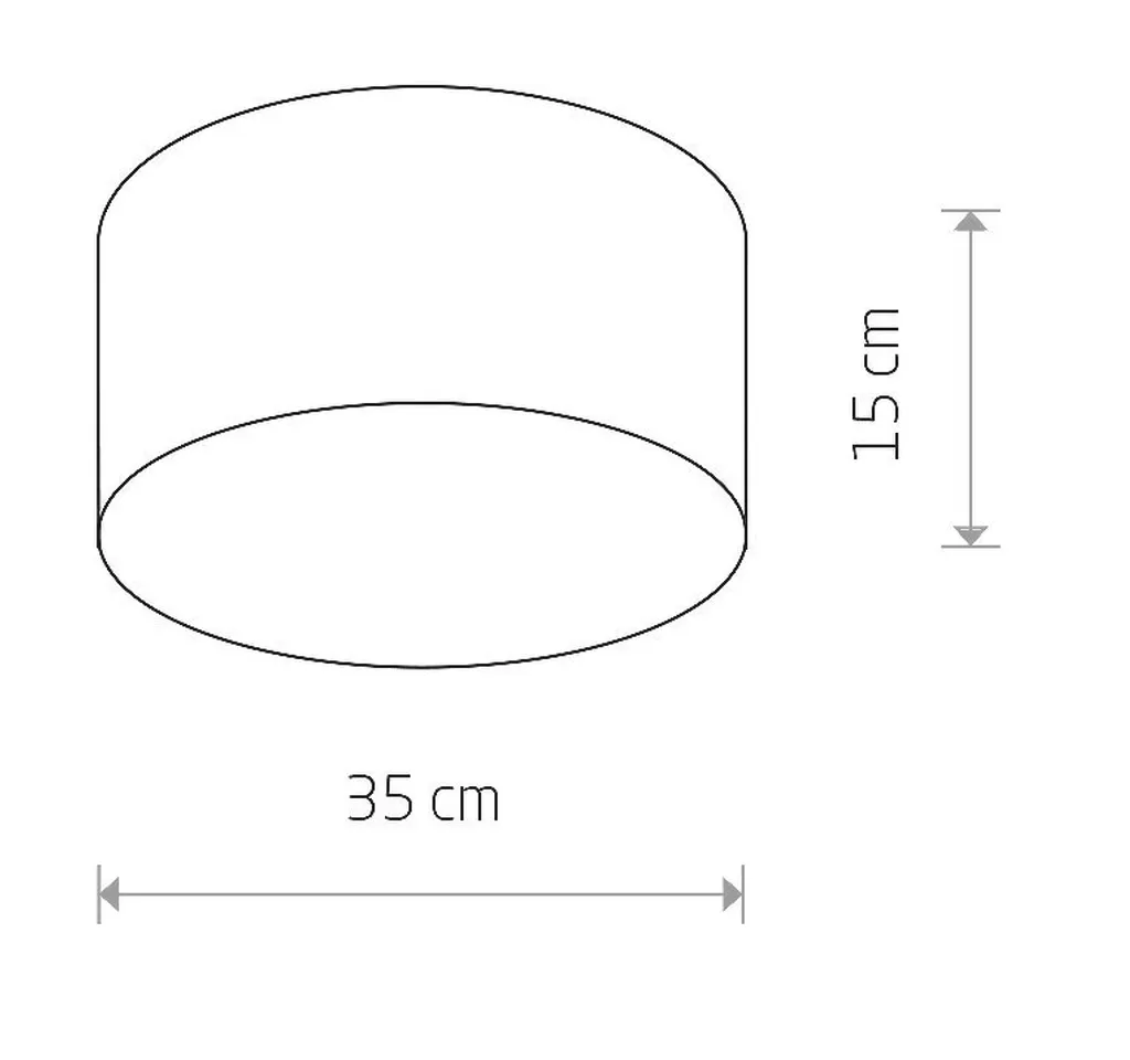 Plafonnier plat CAMERON II 9605 - Solution d'éclairage pour plafond bas