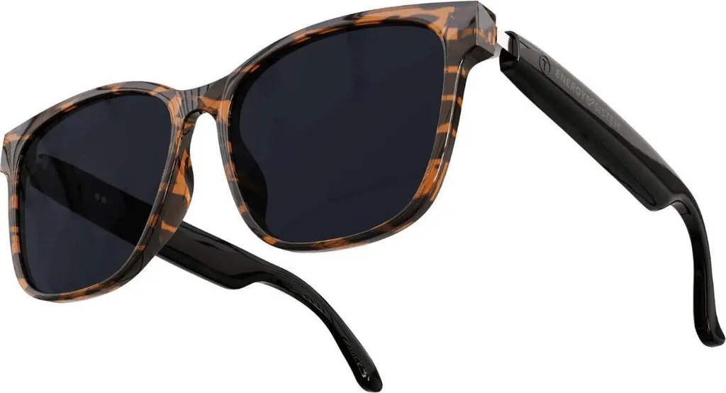Occhiali da sole con vivavoce Bluetooth Energy Sistem Urban Music Tortoise Blu Marrone Nero
