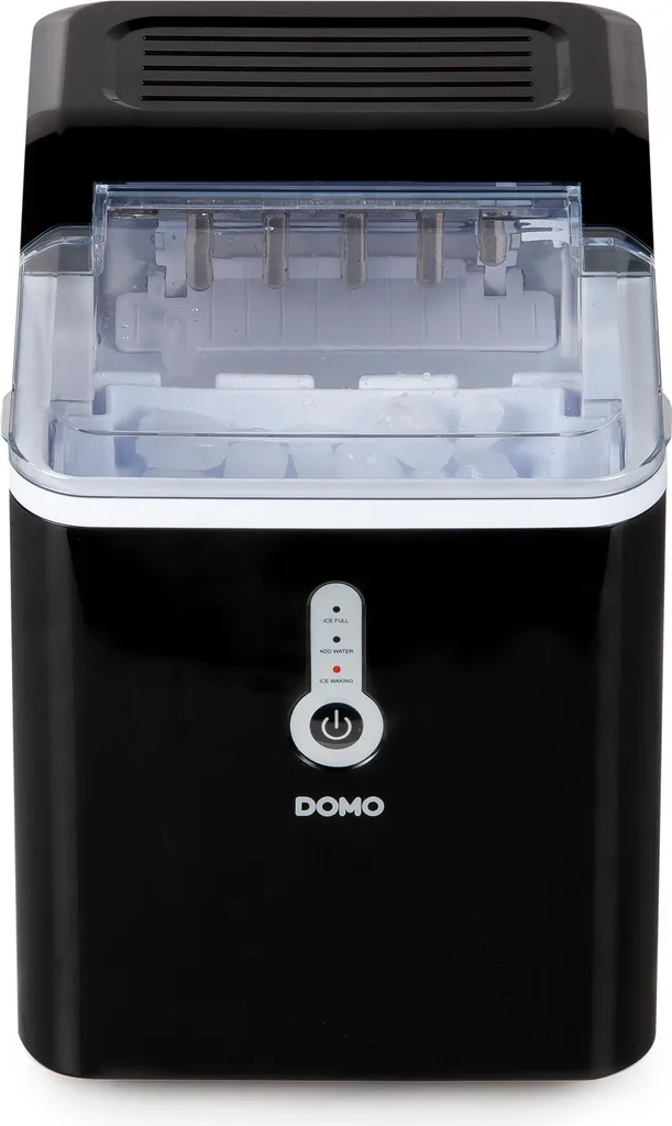 Machine à glaçons compacte Domo 1,5 litre - 9 glaçons par cycle rapide - 20