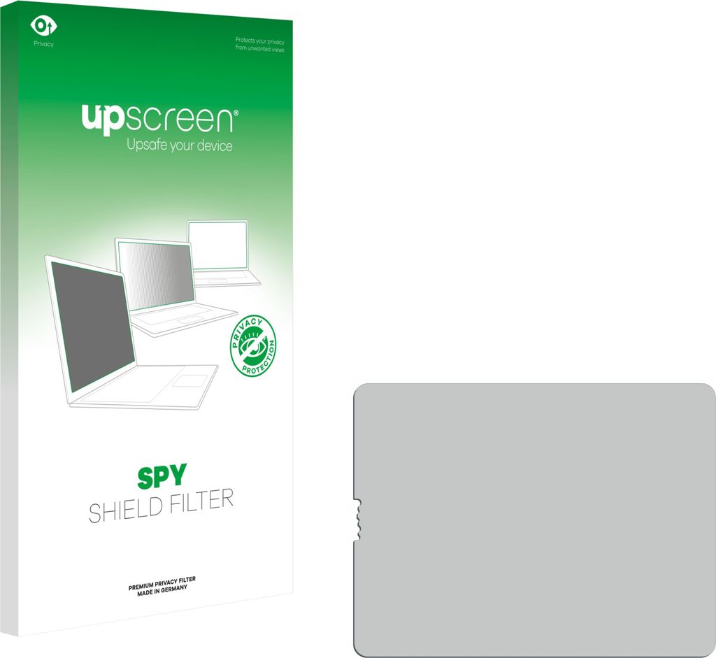 upscreen Blickschutzfilter für Apple iPad Pro 12.9" WiFi 2021 (im Querformat, 5. Gen.) Anti-Spy Privacy Filter Sichtschutz Blaulicht-Schutz