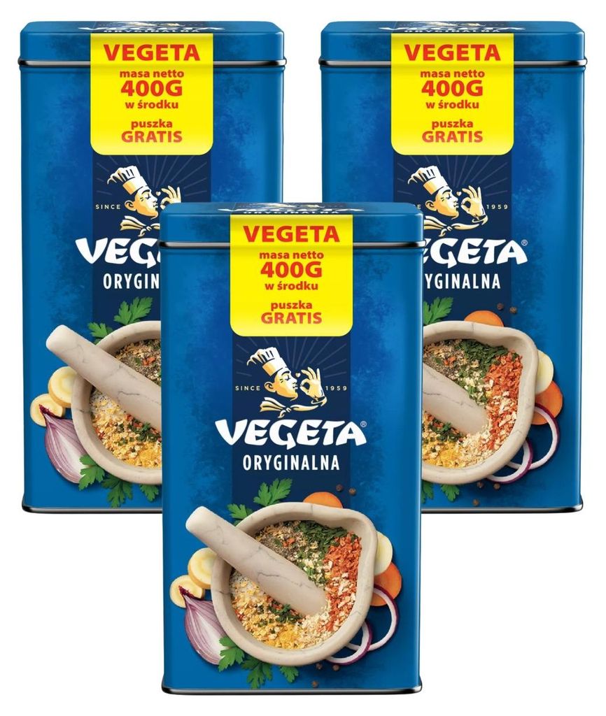 Vegeta Würzmischung Metalldose 3x 400g - Gewürzmischung Produktbild 