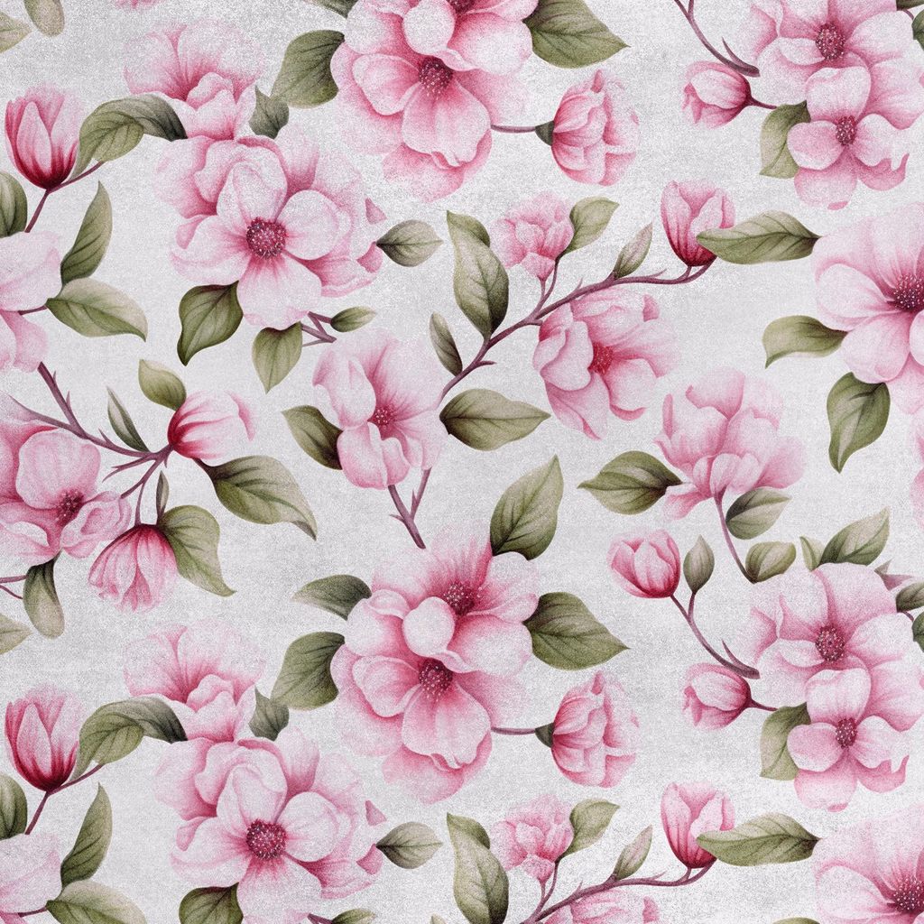 Royal Samt Stoff Polyester Zum Nähen - Motiv Blumen - RDX2762