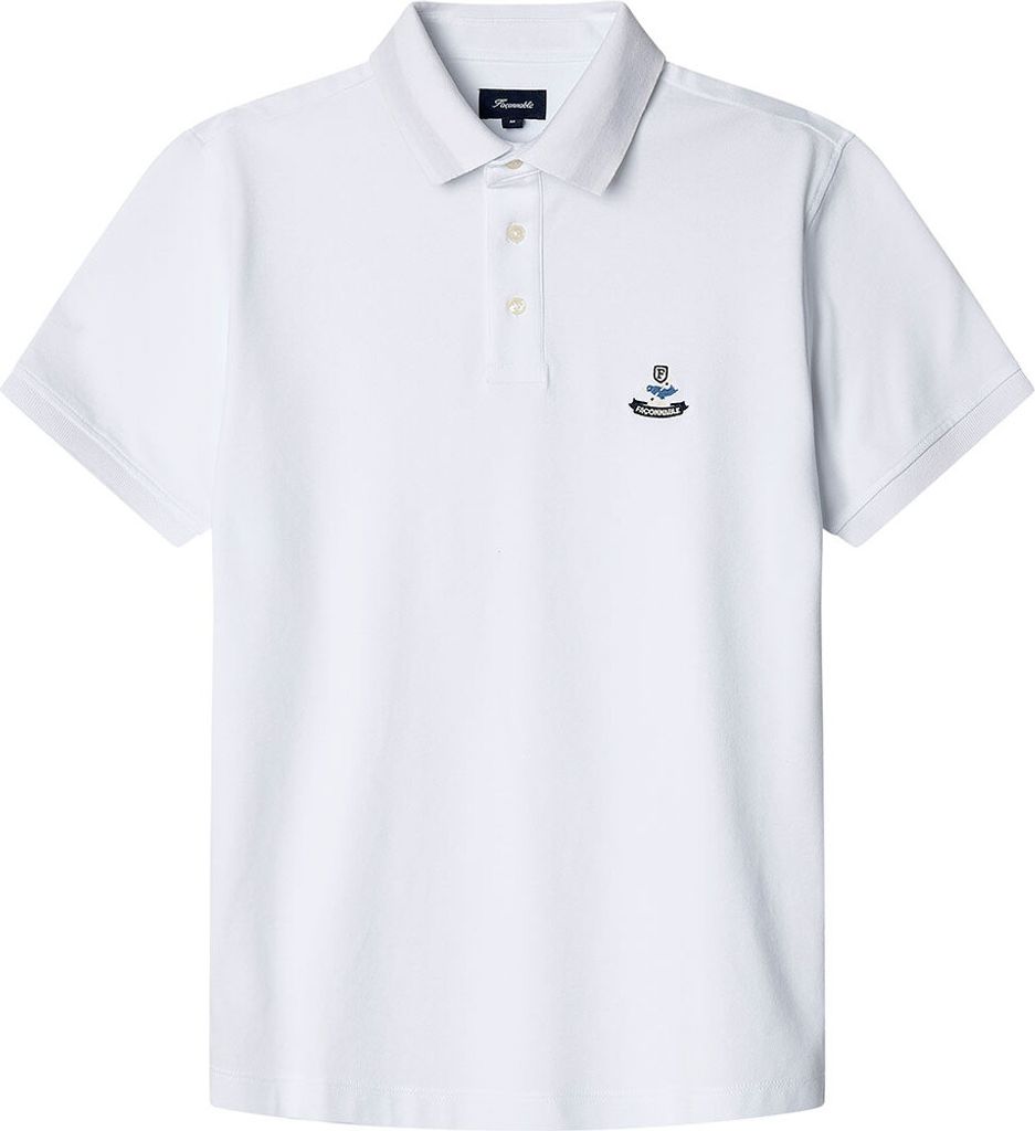 FaÇonnable Birdie Pima Piq Kurzarm-poloshirt Weiß S Mann Weiß S