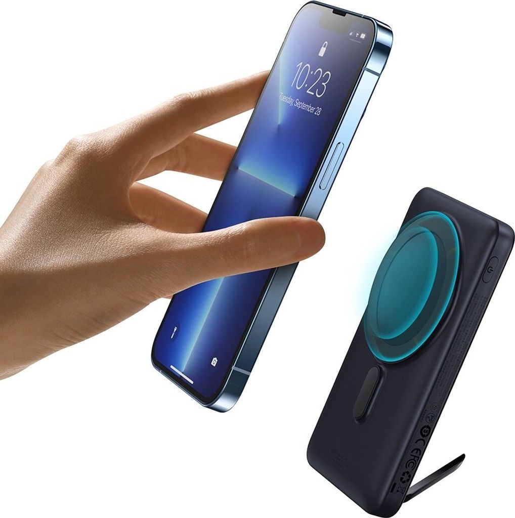 Baseus Magnetic Bracket Power Bank mit Wireless Charging Produktbild 15