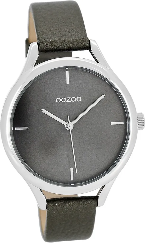Orologio Oozoo D2UOC8348A Donna: Accessorio Nero Chic in Pelle