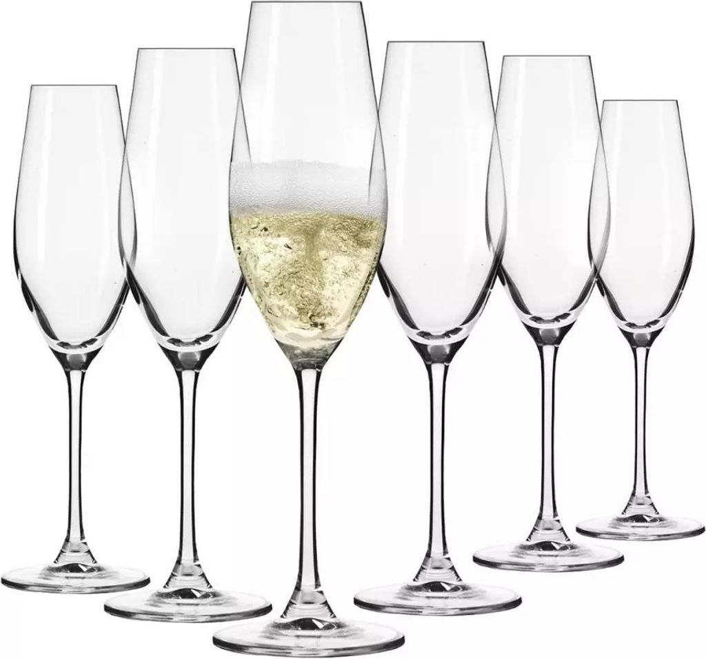 Krosno SEKTGLÄSER-SET SPLENDOUR 6X SEKTGLAS 210 ML Produktbild 