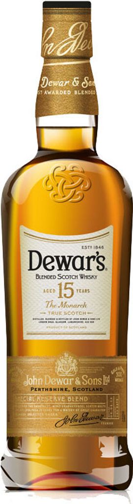 Dewar's 15 Years Old Double Aged Blended Scotch Whisky 40% Vol. 1l in Tinbox