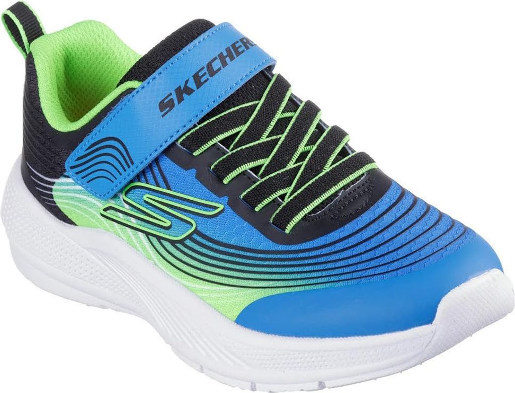 Skechers Microspec Advance Sportschuhe Blau EU 35 1/2 Junge Produktbild 