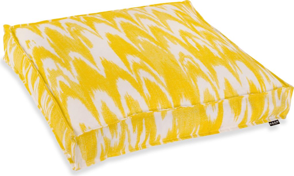 H.O.C.K. Amarador Outdoor Sitzkissen Palettenkissen Bodenkissen BODO 60x60x10cm gelb col. 05