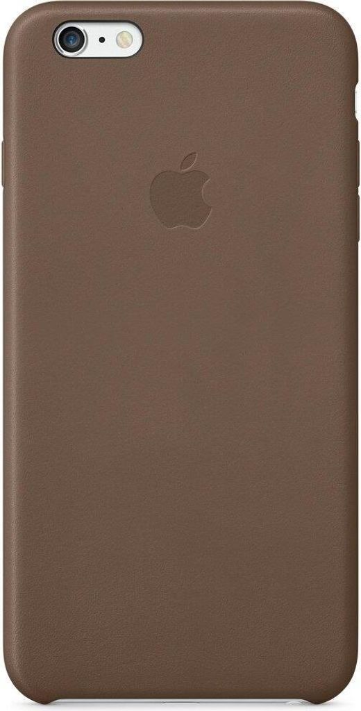 Apple iPhone 6 Plus Leather Case MGQR2ZM/A Olive Brown Image du produit 