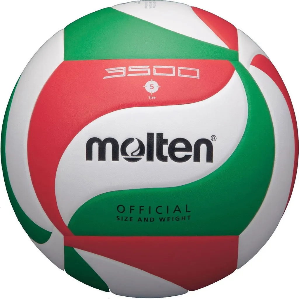 Molten V5M3500 Ballon Volley-ball Taille 5 Tricolore avec Toucher Doux