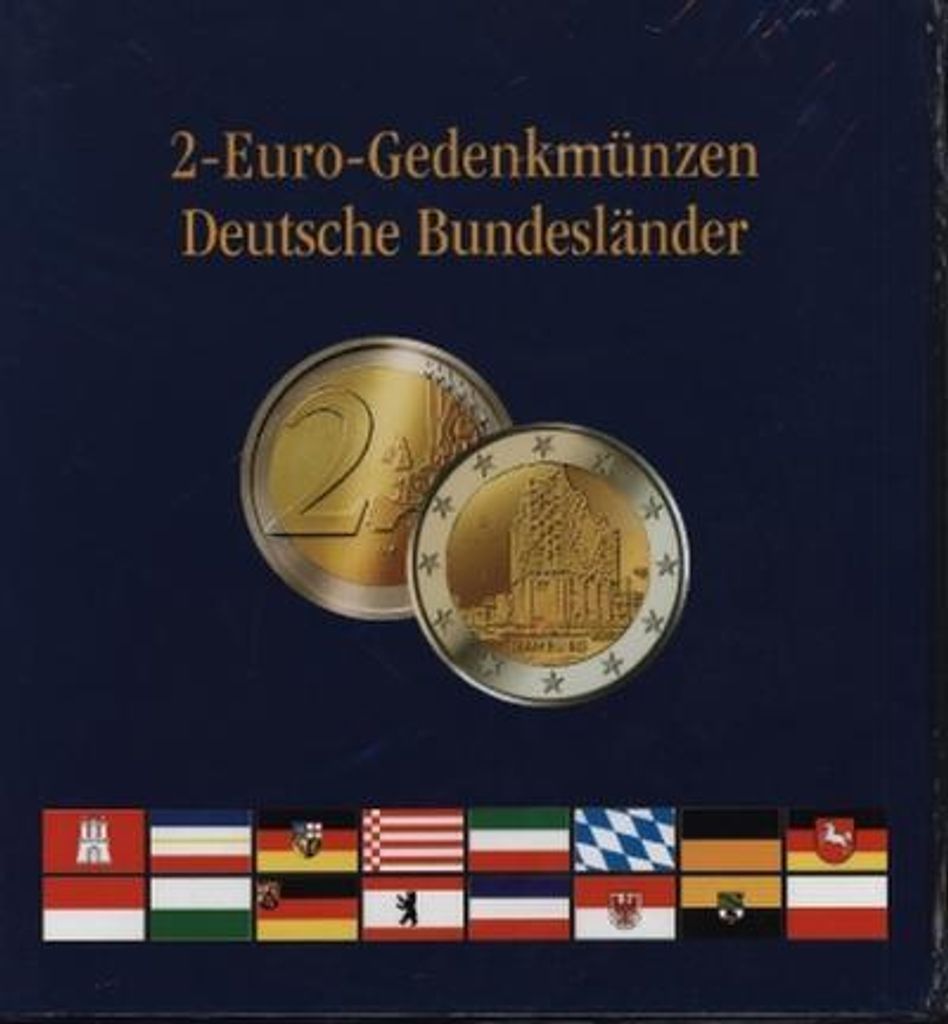 Münzalbum PRESSO für 2-Euro-Münzen "Deutsche Bundesländer"