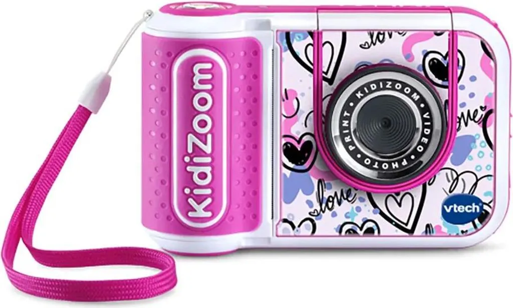 Appareil Photo Impression Instantanée VTech Kidizoom pour Filles 5 Ans