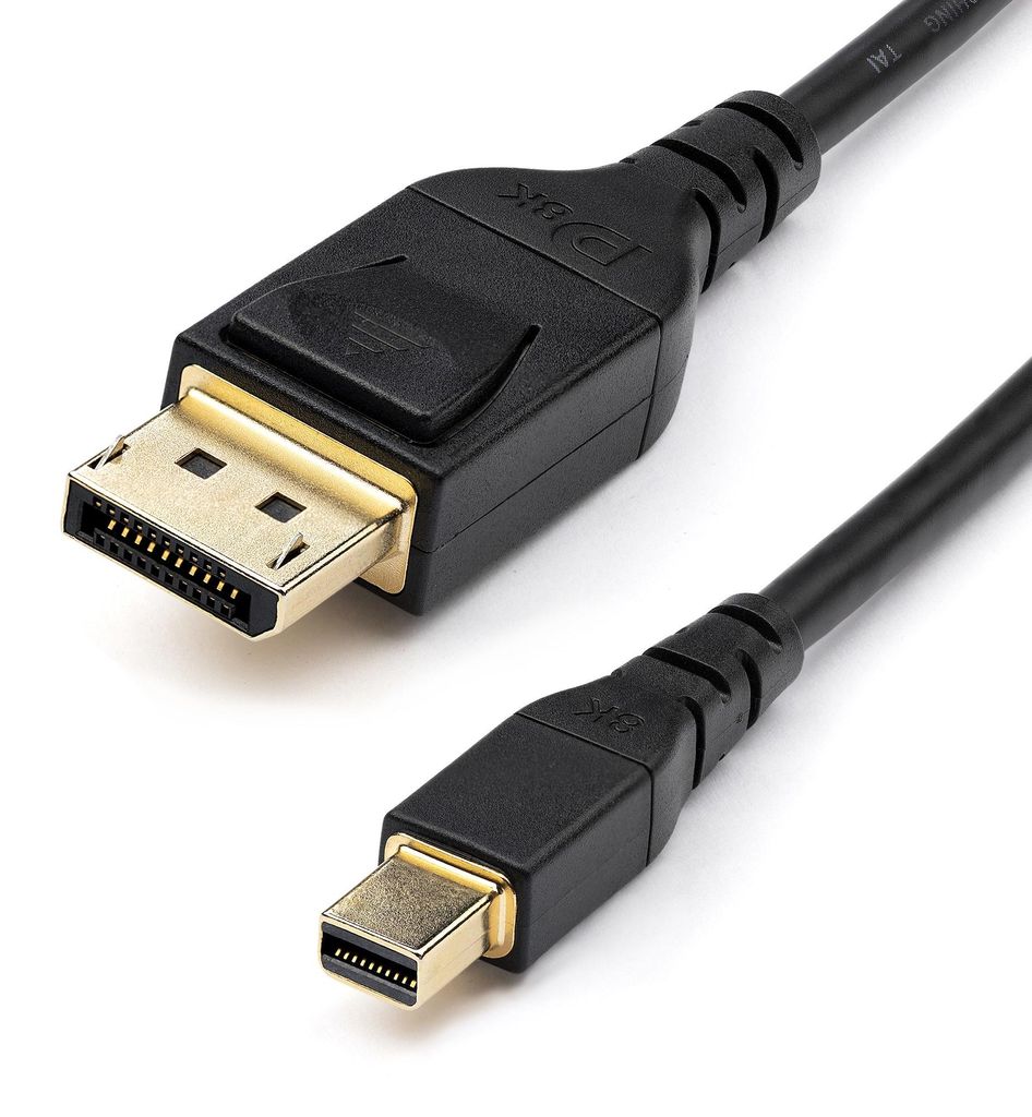 StarTech.com Mini DisplayPort auf DisplayPort 1.4 Kabel 2m Produktbild 