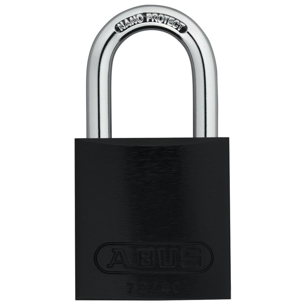 Abus Vorhängeschloss, TITALIUM 72, schwarz, Abus, 43959