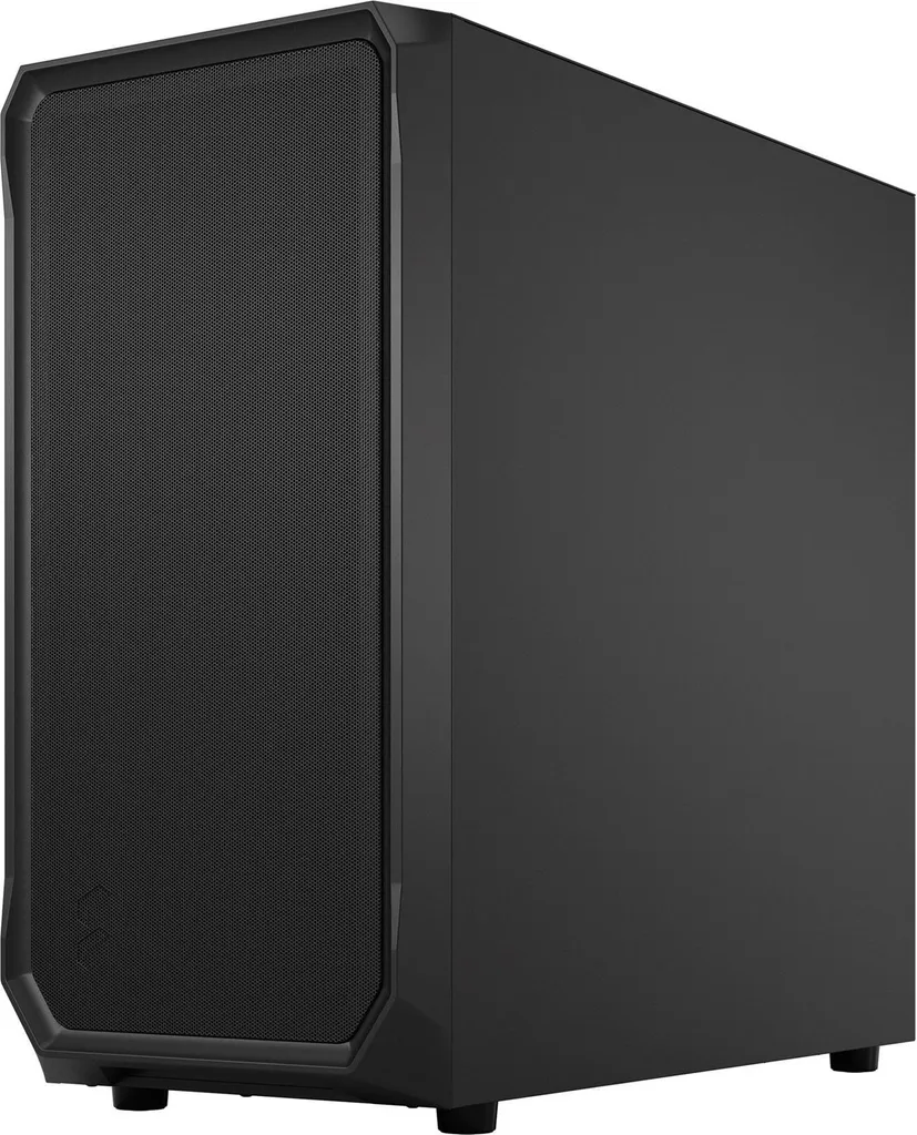 Case Fractal Focus 2 Nero Solido | Midi Tower ATX Airflow Ottimizzato - 9